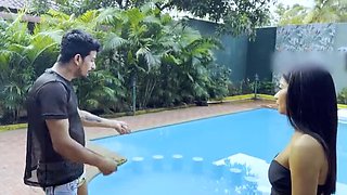 Indian Hot Wife Fucked Hard by Big Brother - Rough Anal & Doggy Style