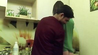Husband Is Sleeping Lets Do Sex In Kitchen Fast