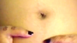 Lush in Ass Dildo Fuck Nude Nipple Licking