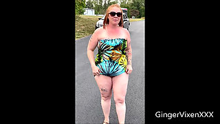 Flashing Scooter Exhibitionist