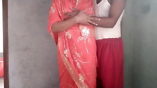 Stepson fucks stepmother naked after removing saree