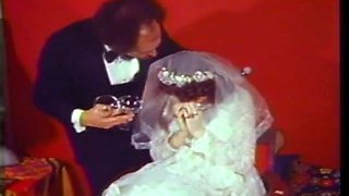 Dirty vintage bride gets finally fucked doggy style hard enough