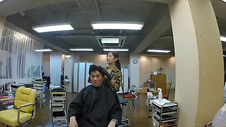 That Salon Where Her Eyes Keep Meeting Mine Like She Wants More