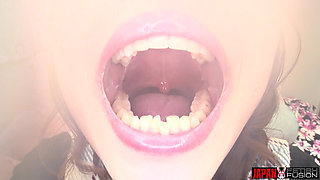 Nanako Lets You See Her Breathing Straight Into the Lens: Open Throat, Warm Breath... and a Uvula Pulsing Just for You