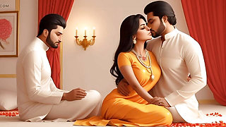 Hot Indian Desi Bhabhi Love Massage  Full Uncut Sensual Massage & Deep Romance