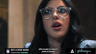 Bubble butt action with luring Scarlett Alexis and Chanel Camryn from Girls Way