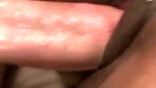 Coffee Brown teen sucks and fucks old cock for hot cum