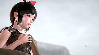 Hentai game went wrong I created a young teen just like my o