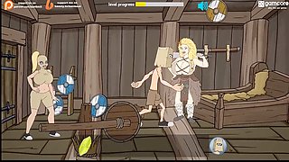 Epic cartoon adventures in Assgard with Fuckerman