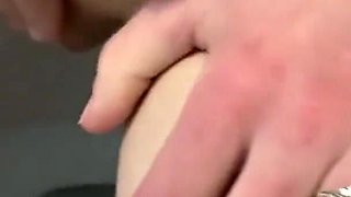 She pees in the toilet beautiful beautiful golden shower on toilet