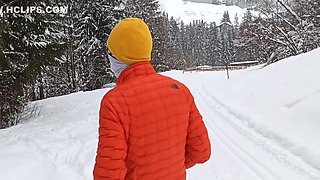 Hot Sex With Her Ski Instructor: He Cums Twice And Final Epic Creampie!
