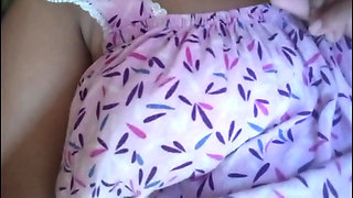 Indian Actress Anne Musterbating in Bed with Big Saggy Boobs and Wet Pussy