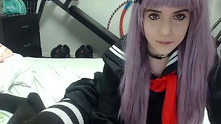 Emo Teen Becka Solo Webcam Masturbation Porn