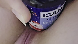 My Flexible Asshole Swallows the Bottle Completely