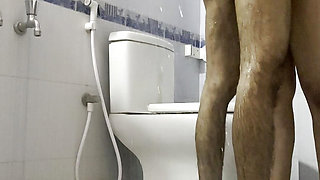 Crazy shower sex by couple desi