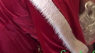 Elf Creampie as Santa Is Cuckold for Christmas