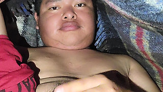 I'm without panties with a lot of hair in my balls