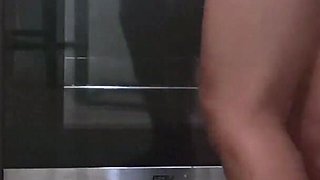 A Mature Latina Likes to Cook and Receive Cock in the Kitchen