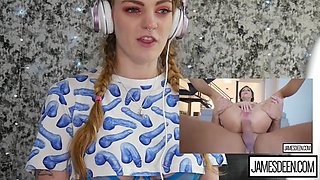CARLY RAE SUMMERS REACTS TO EXTREME ANAL ORGASMS - HONEST PORN REACTIONS - HPR08