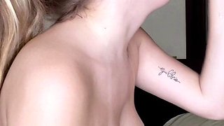 Extreme amateur pov blowjob with brunette babe