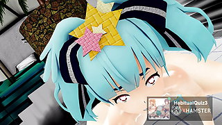mmd r18 Lily Dragon Lady  sexy girl queen love anal sex with the prince ahegao 3d hentai