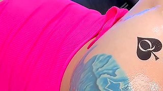 My First Anal Training with the Newest Monster Dildo - Banner Xxl