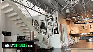Twin stepbrothers sperm on their cute stepsister’s face ~fucking familystrokes facial cumshot