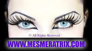 Nasty chick with big boobs talks dirty in the bathroom