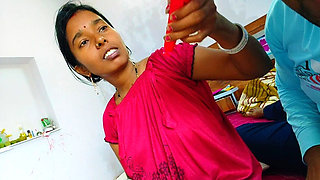 Stepbrother Got His Stepsister a Machine to Cut Ladyfinger