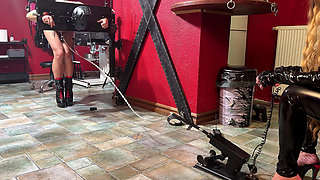 Heavy Nipple Play with Fucking Machine Twist (215)