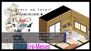My Dress up Loser Hentai Game Pornplay Ep.1 She Is Teasing Him in Bikini so He Has a Premature Ejaculation in His Pants!