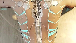 Fucking a Robotic Sex Doll on the Floor POV