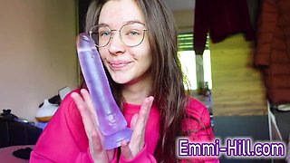 Cute geek girl solo Amateur porn