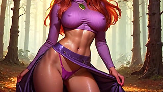 Sexy Big Tits Nipples Tease and Dance for You! Cartoon