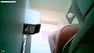 Mix of 8 Girls caught Peeing at Church - Public cut