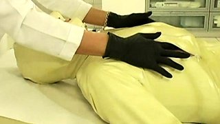 Fetish girls in latex using bdsm vibrators