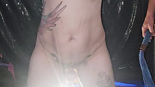 Sexywifedd hard bdsm fuck machine session