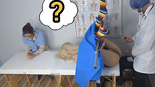 Stepmother Takes Stepdaughter to the Gynecologist for the First Time!