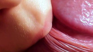 Mouth Full Cum. Juicy Wet Blowjob Close-up From a Professional Sucker! Xsanyany