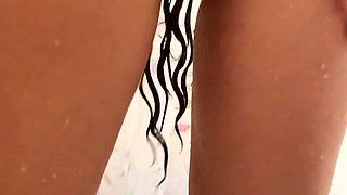 Blonde emo amateur solo masturbation