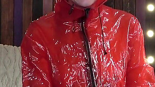 Rainwear Humiliation - Shiny, Stupid, and Mine