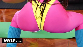 Adonis' voyeurism tom fantasies come true: milfs use his giant schlong for a sweaty 3 way
