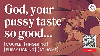 ASMR Audio Porn: Pussy Licking and Fingering with Boyfriend at Home - Finger Play & Oral - Erotic Audio Roleplay for Women