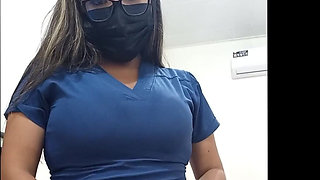 Challenge Complete! I Masturbate in the Clinic Where I Work and My Boss Almost Found Me