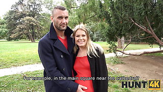HUNT4K. Man allows pregnant wife to do it because it means extra help