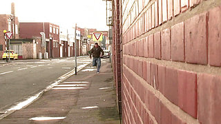 Lucy Love rough fucking in an abandoned building