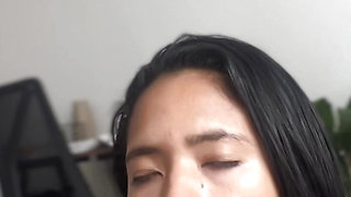 Deep and sloppy blowjob -amateur couple- nysdel