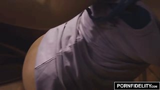 PORNFIDELITY Angela White Big Natural Titty Fucking