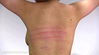Yasmeena Spanking Machine - Bare Back Whipping