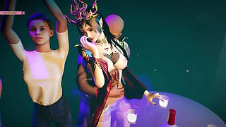 Bigtits in 3D: a Goddess Awakens - 3D Animation